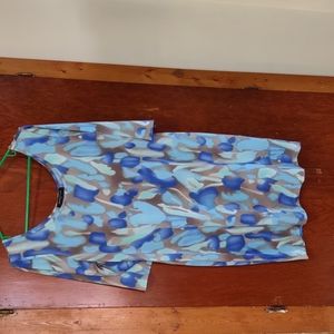 Shirt,2X,Blue, Fashion Figure